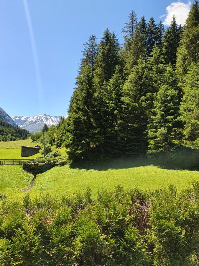 Apartamento Haus Bergheimat Sankt Leonhard im Pitztal Exterior foto